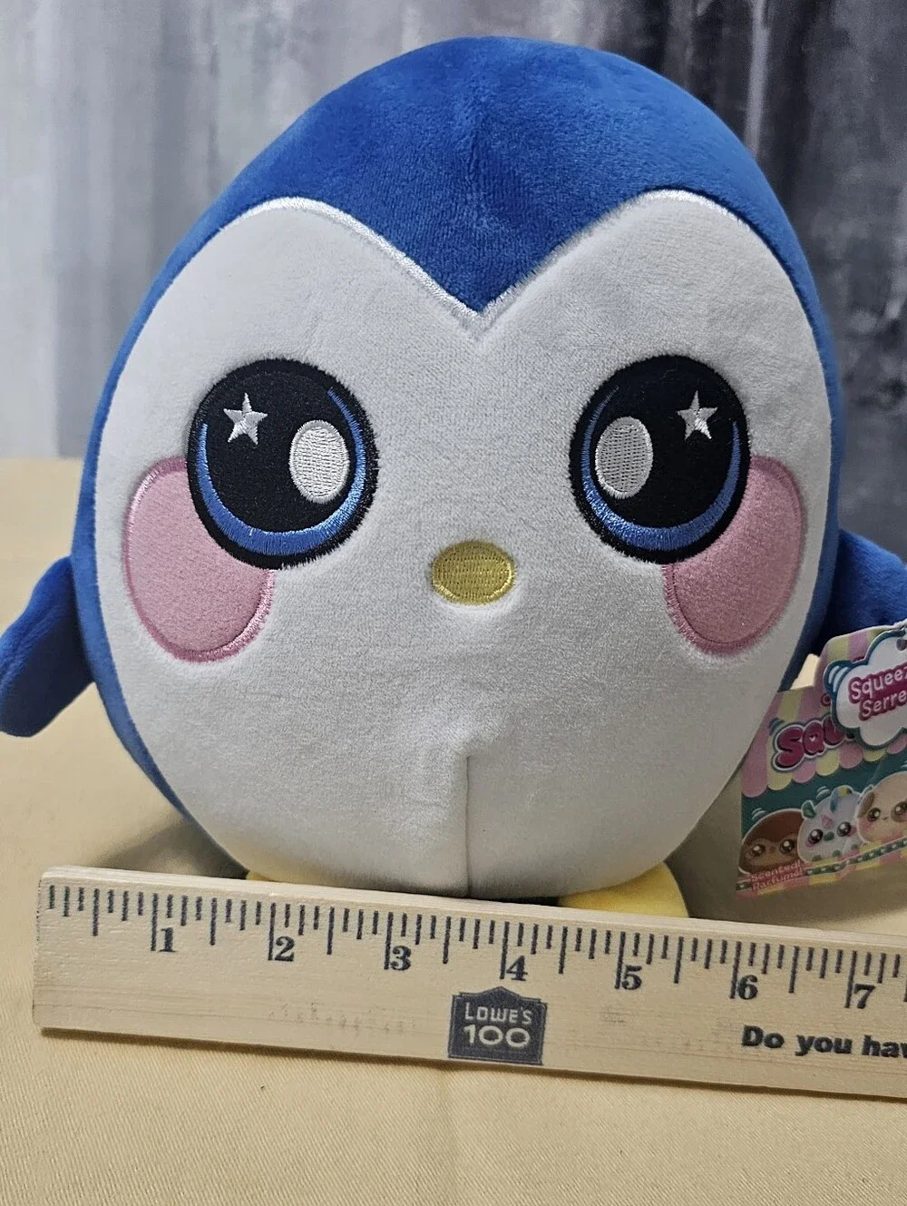 Squeezamals soft blue